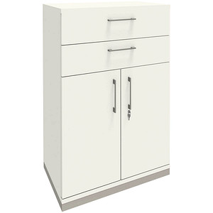 4260672332052 - fm Aktenschrank Oldenburg 4260672332052 weiß 1 Fachboden 800 x 442 x 1133 cm