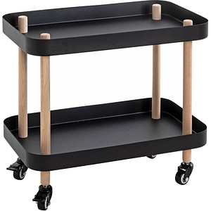 4001070545183 - Beistelltisch Metall schwarz 500 x 300 x 470 cm 4001070545183 HAKU Möbel
