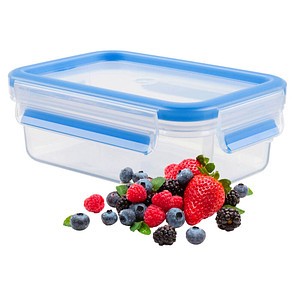 4009049303093 - Clip & Close Frischhaltedose rechteckig Klassikformat Ideal für den Transport flüssiger Lebensmittel Fassungsvermögen 800 ml