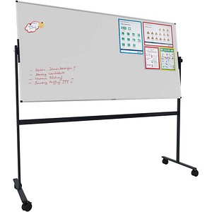 Legamaster Stativdrehtafel-Whiteboard Unite, 7-108464, 200x100cm, lackiert, Aluminiumrahmen 8713797105347 Legamaster