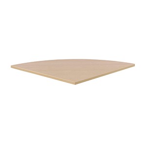 3700245510667 - Verkettungsplatte 25-PLAT-80QRE ahorn Viertelkreis 80x80 cm (BxT) 3700245510667 SODEMATUB