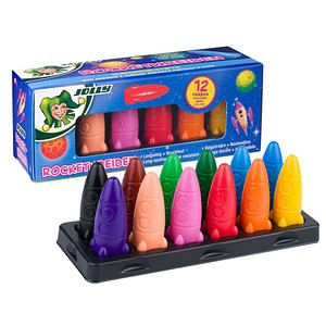 9014400349028 - Rocket Wachsmalstifte farbsortiert 9014400349028 12 Stück