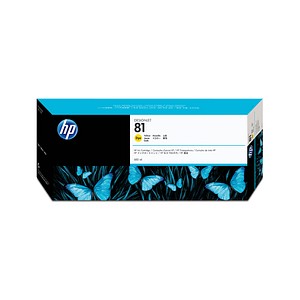 HP 81 (C4933A) gelb Tintenpatrone HP 81 (C4933A) gelb Tintenpatrone