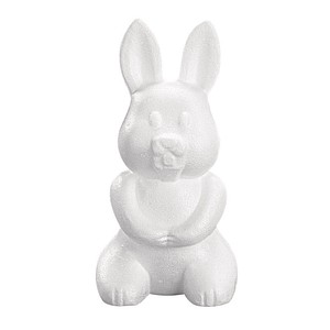 4006166999376 - Styroporform weiß Hase 230 cm 4006166999376 - Styroporform weiß Hase 230 cm