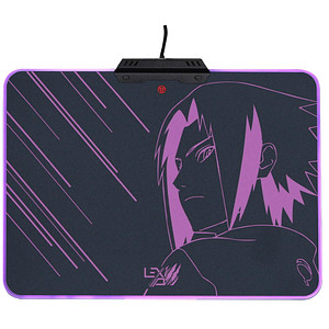 LEXIP Gaming-Mousepad Sasuke grau