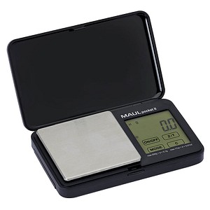 4002390061223 - 1611590 Taschenwaage MAULpocket II 500 g Taschenwaage Wägebereich (max) 500 g batteriebetrieben Schwarz 4002390061223 - 1611590 Taschenwaage MAULpocket II 500 g Taschenwaage Wägebereich (max) 500 g batteriebetrieben Schwarz