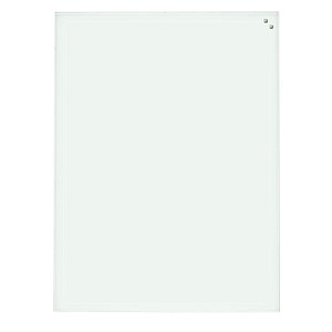 Glas-Magnettafel 40,0 x 60,0 cm weiß