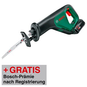 3165140941358 - 0 V AKTION BOSCH Home & Garden AdvancedRecip 18 Akku-Säbelsäge 180 V mit 1x PBA 18 V 25 Ah Akkus mit Prämie nach Registrierung 06033B240 3165140941358 - 0 V AKTION BOSCH Home & Garden AdvancedRecip 18 Akku-Säbelsäge 180 V mit 1x PBA 18 V 25 Ah Akkus mit Prämie nach Registrierung 06033B240