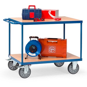 4017976024035 - Fetra fetra 2403 Tischwagen Stahl pulverbeschichtet Traglast (max) 600 kg Brillantblau (RAL 5007)