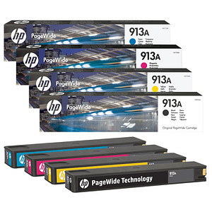 4260473321248 - 913A (L0R95AE F6T77AE F6T78AE F6T79AE) schwarz cyan magenta gelb Druckerpatronen 4er-Set 4260473321248 - 913A (L0R95AE F6T77AE F6T78AE F6T79AE) schwarz cyan magenta gelb Druckerpatronen 4er-Set