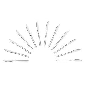 8711155098706 - 12 Messer Scandinave silber poliert 8711155098706 12 Stück