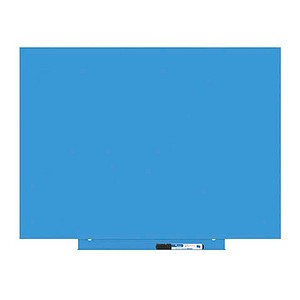8427951641960 - Whiteboard Skincolor BASIC-Version - Stahlblech lackiert BxH 750 x 550 mm blau kaiserkraft