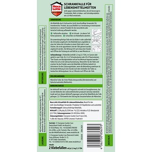 4062700836293 - Mottenschutz Lebensmittel weiß blau 2 St 4062700836293 - Mottenschutz Lebensmittel weiß blau 2 St