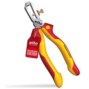 4010995274375 - Abisolierzange Professional electric 160 mm i Zange für Elektriker i Litzen bis ø 5 mm  10 mm² i mit Öffnungsfeder i Mehrkomponentengriff (27437)