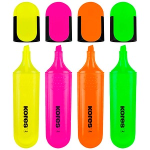 9023800361400 - Textmarker-Set 236512 4-farbig sortiert 2-5mm Keilspitze 9023800361400 4 Stück