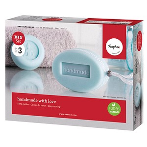 4006166479236 - Seifen-Set Seifen Gießen handmade with love türkis