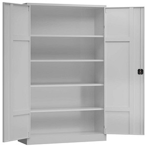 4061815552425 - Stahlschrank ClassiXXL X-530380 lichtgrau 1200 x 600 x 1945 cm aufgebaut  4061815552425 LÜLLMANN