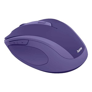 hama WM-400 Maus ergonomisch kabellos blau