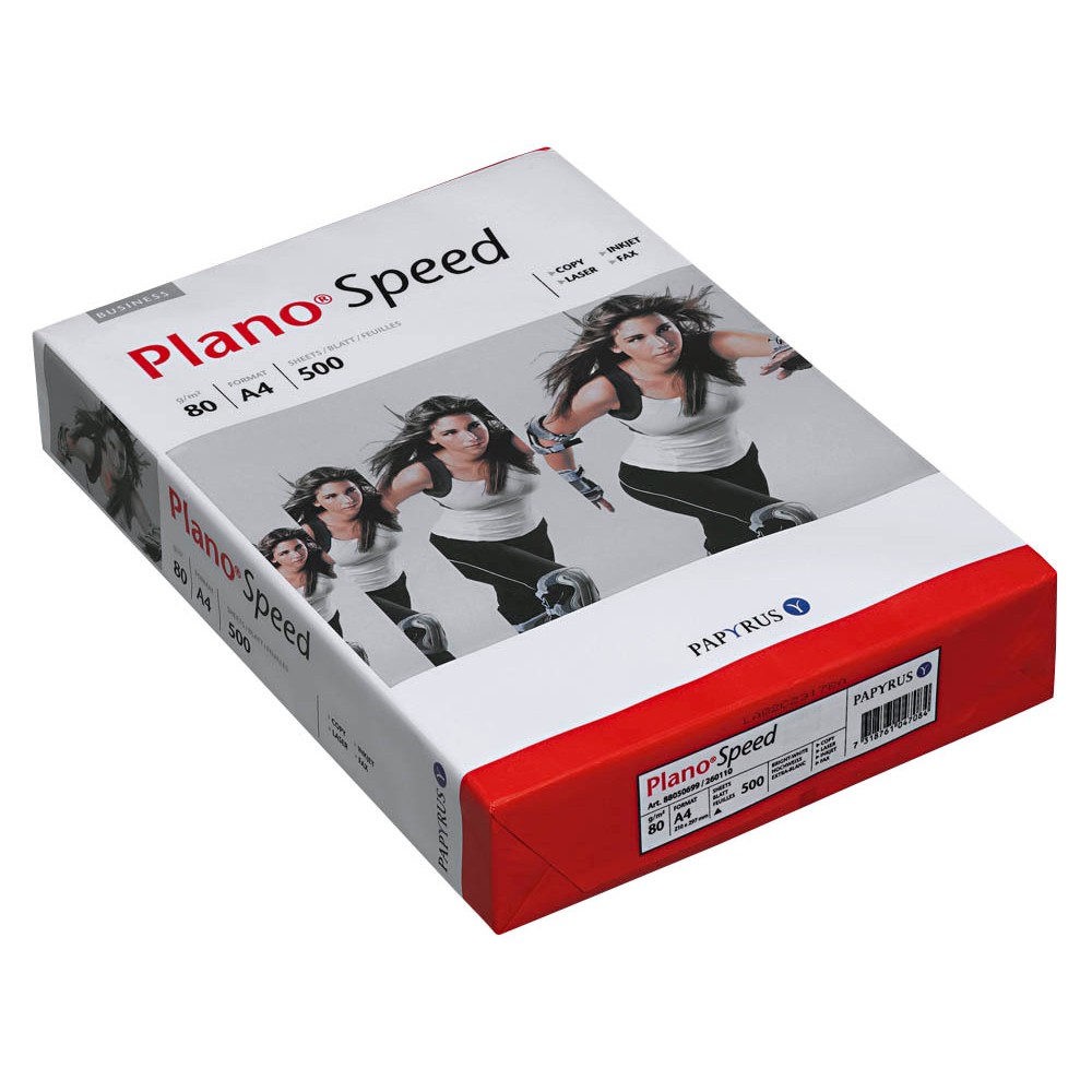 PlanoSpeed blanc Papier à copier A3 80g/m2 - 1 Carton (2.500