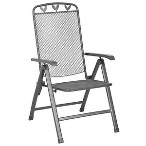 4005437122598 - Greemotion Klappsessel Klappstuhl Toulouse 58 x 108 x 64 cm Grau Metall 4005437122598 - Greemotion Klappsessel Klappstuhl Toulouse 58 x 108 x 64 cm Grau Metall