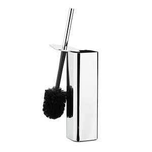 4052025217426 - Relaxdays - wc Bürstenhalter Wand Toilettenbürstenhalter mit wc Bürste für Wandmontage htb 385x8x8 cm silber schwarz 4052025217426 - Relaxdays - wc Bürstenhalter Wand Toilettenbürstenhalter mit wc Bürste für Wandmontage htb 385x8x8 cm silber schwarz