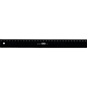 4004627911301 -  Lineal 300 cm schwarz 4004627911301 M + R