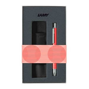 4014519800002 - LAMY swift lagoon Tintenroller-Set sunset 05 mm Schreibfarbe blau 1 St
