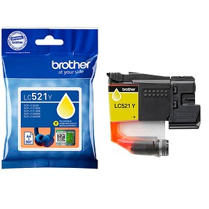 brother LC-521Y gelb Druckerpatrone