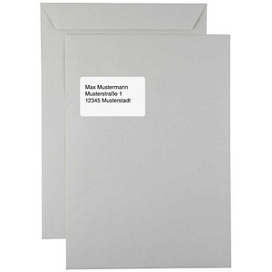 0726529059489 - Versandtaschen DIN C4 mit Fenster weiß 250 St