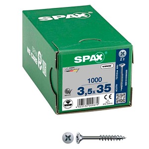 4003530009679 - Universalschrauben Z2 Senkkopf WIROX 0291010350355 35 mm x 35 mm 4003530009679 1000 Stück