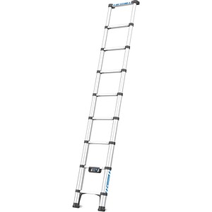 4003866404001 - Compactstep l Teleskop- Sprossen- Anlegeleiter 9 Sprossen - Zarges