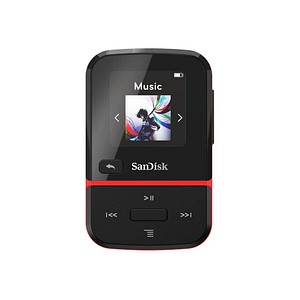 Clip Sport Go MP3-Player rot, schwarz 16 GB