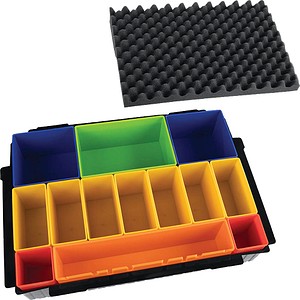 0088381463799 - Aufbewahrungsbox P-83652 farbig mit 13 Fächern blau|bunt|gelb|grün|rot 0088381463799 - Aufbewahrungsbox P-83652 farbig mit 13 Fächern blau|bunt|gelb|grün|rot