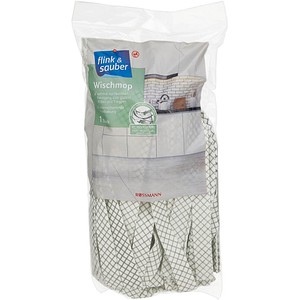 4305615395845 - flink & sauber Wischmopp-Ersatzkopf Polyester 60 °C waschbar 1 St 4305615395845 - flink & sauber Wischmopp-Ersatzkopf Polyester 60 °C waschbar 1 St