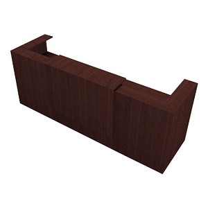 Empfangstheke wenge/wenge