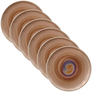 4029793461566 - 6 HEART & SOUL Teller Perfect Match Oyster braun 300 cm 4029793461566 HEART & SOUL 6 Stück