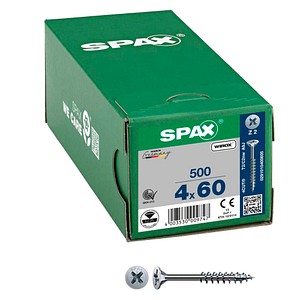 4003530009747 - Universalschrauben Z2 Senkkopf WIROX 0291010400605 4 mm x 60 mm 4003530009747 500 Stück