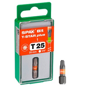 4003530190575 - Bit T-Star plus T25 1 Stück - size - color - Spax