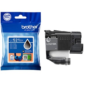 brother LC-521BK schwarz Druckerpatrone