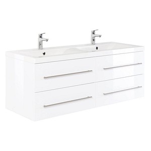 Waschtischunterschrank weiß/weiß