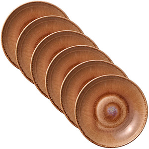 4029793461573 - 6 HEART & SOUL Teller Perfect Match Oyster braun 230 cm 4029793461573 HEART & SOUL 6 Stück