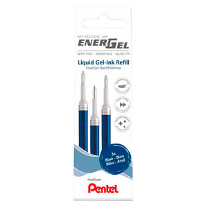 4016284346358 - Minen LR7-3C EnerGel Nachfüllpackung LR7 035 mm blau 4016284346358 3 Stück