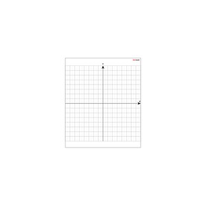5902622418728 - magnetische Whiteboardfolie  Koordinatensystem kariert 800 x 950 cm 5902622418728 ALLboards