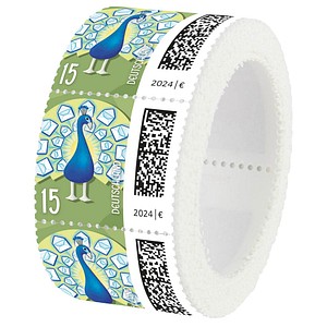 4050357024972 - Deutsche Post Briefpfau Briefmarken 010 ¤ DE Gummiert 200 Stück