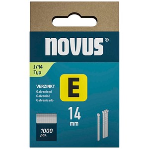 4009729081723 - novus Tackerklammern Nägel 14 mm 1000 St