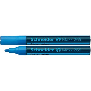 Schneider Maxx 265 Kreidemarker blau 2,0 - 3,0 mm, 1 St.