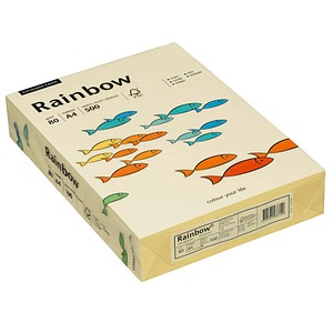 7318761036149 - Kopierpapier COLOURED PAPER hellgelb DIN A4 80 g qm 500 Blatt