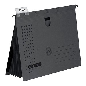5 ELBA Personalhefter chic ULTIMATE Karton anthrazit DIN A4