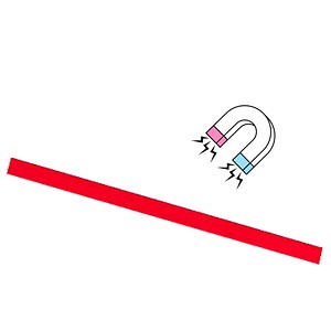 12 Legamaster Magnete rot 0,5 x 30,0 cm