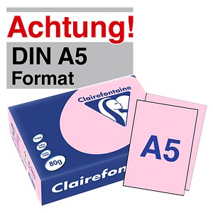 3329680291407 - Kopierpapier Trophee 2914C rosa A5 80g  3329680291407 500 Blatt